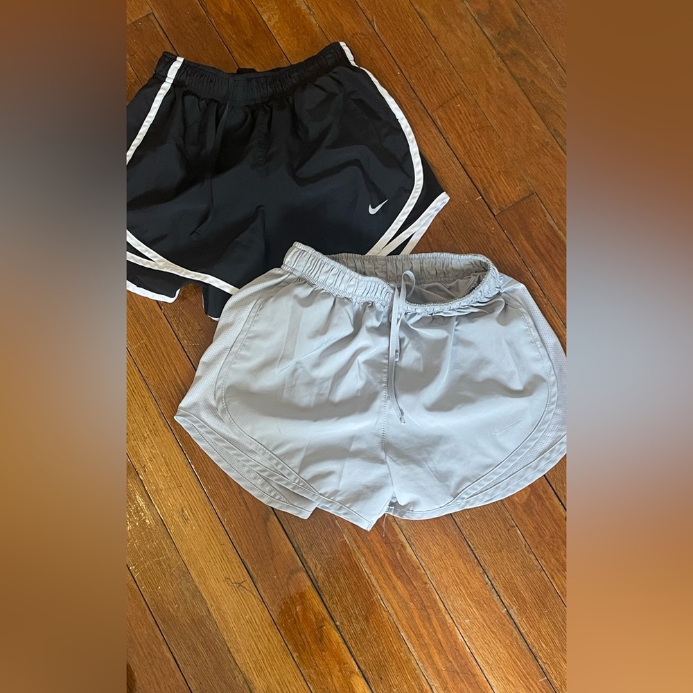 Nike Black and white Running Shorts Duo